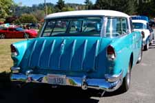 1955 Chevy Nomad Wagon Painted in Original Skyline Blue #588 Paint Color